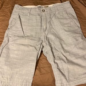 Silver BKE Shorts Size 33